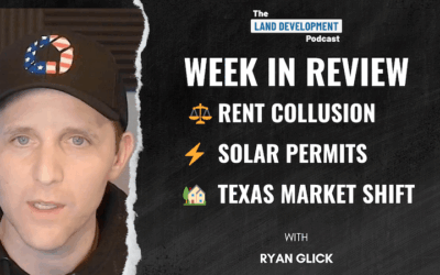 Week In Review – Rent Collusion, Solar Permits, and Texas Inventory Surge